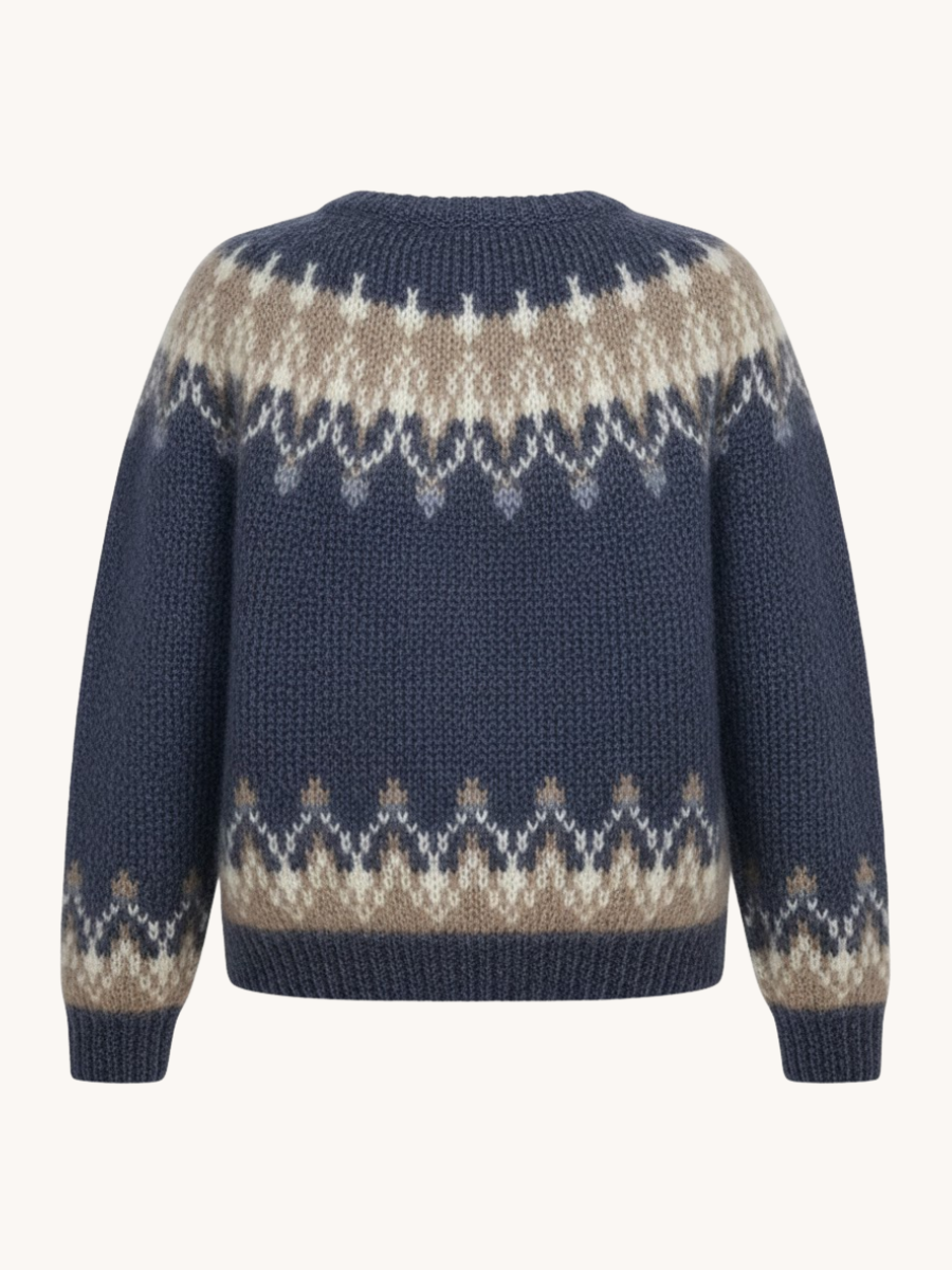 Scandinavisch Gebreide Trui | Warm, Zacht & Stijlvol voor de Winter