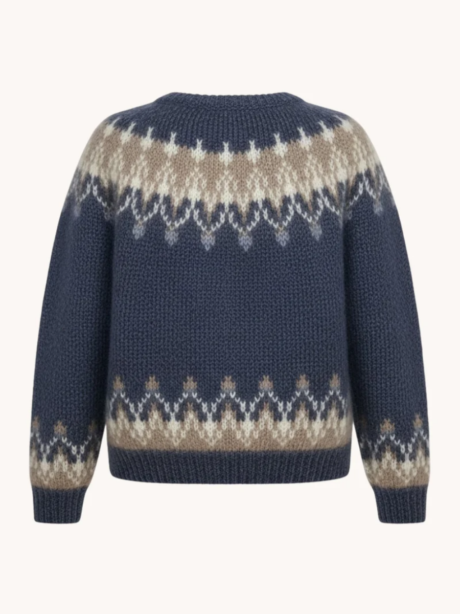 Fair Isle Knit Sweater