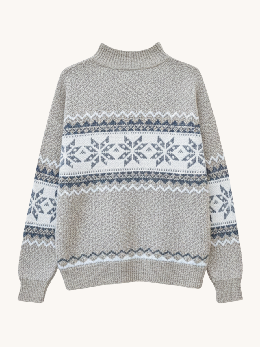 Gebreide Nordic Trui | Warmte die je Voelt