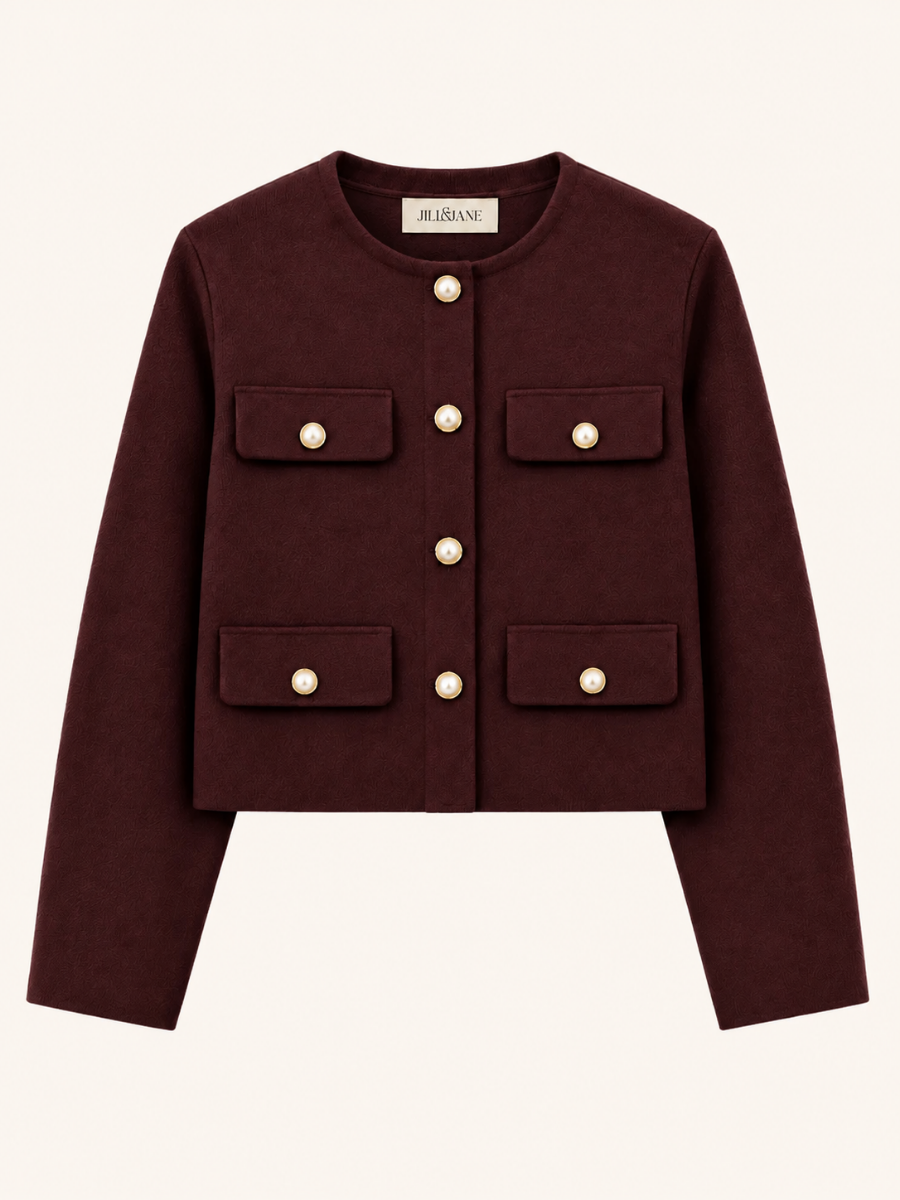 Pearl Button Pocket Overshirt