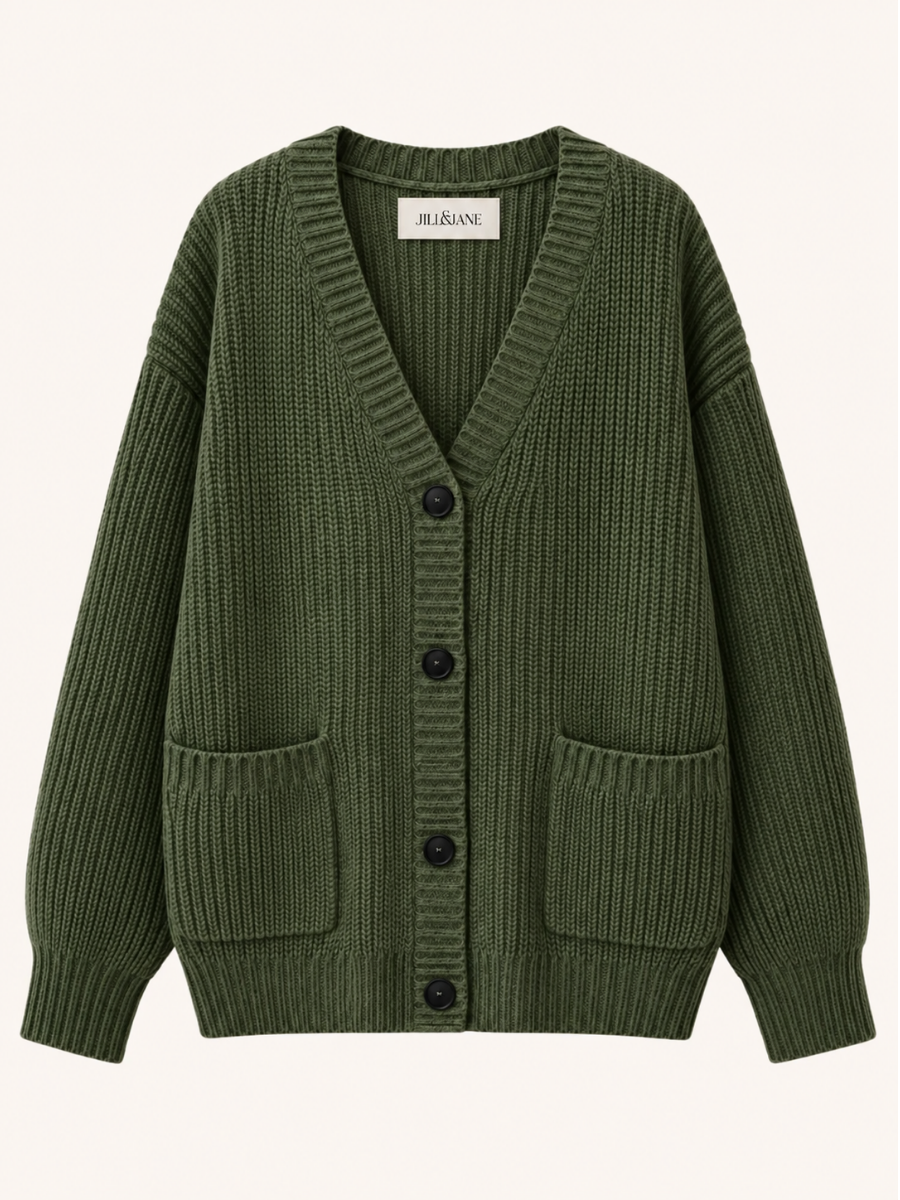Oversized Pocket Knit Vest