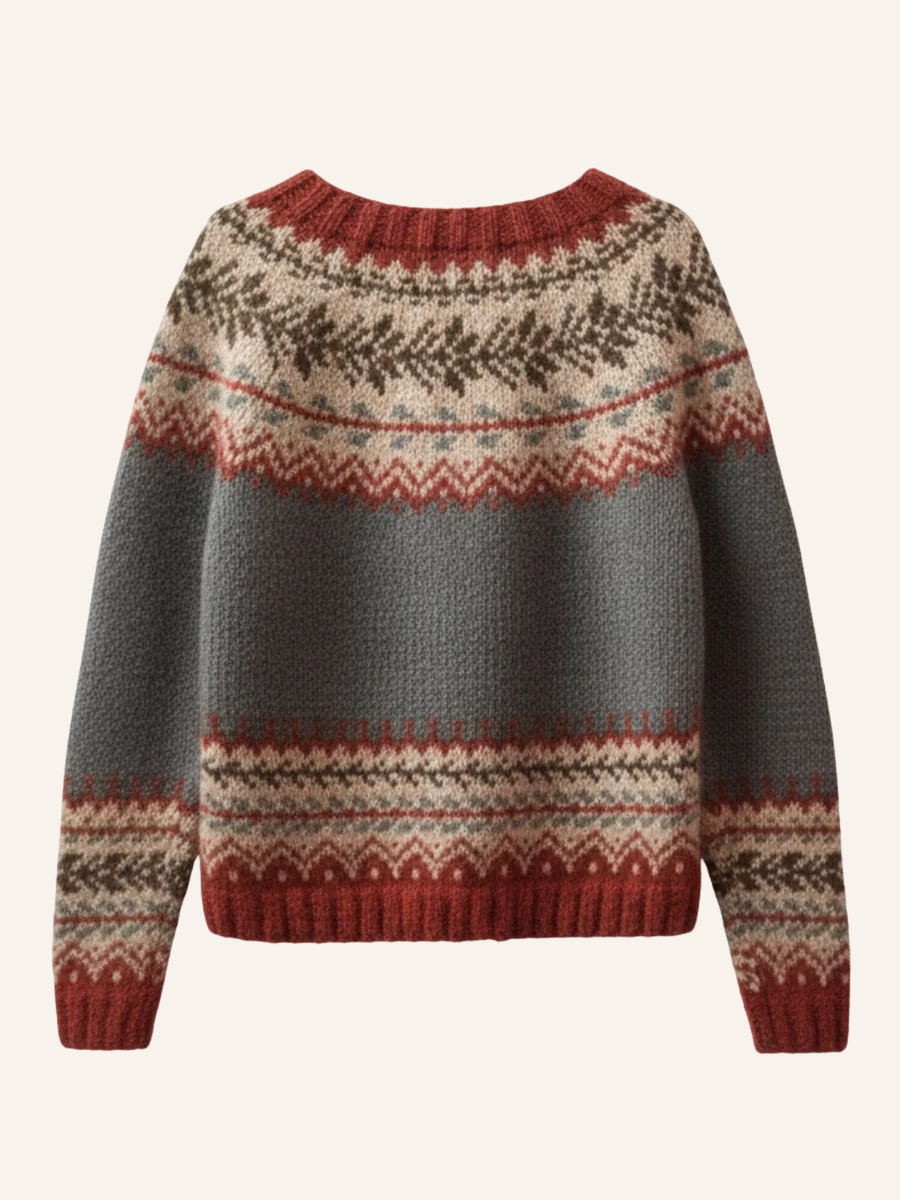 Fair Isle Knit Vest