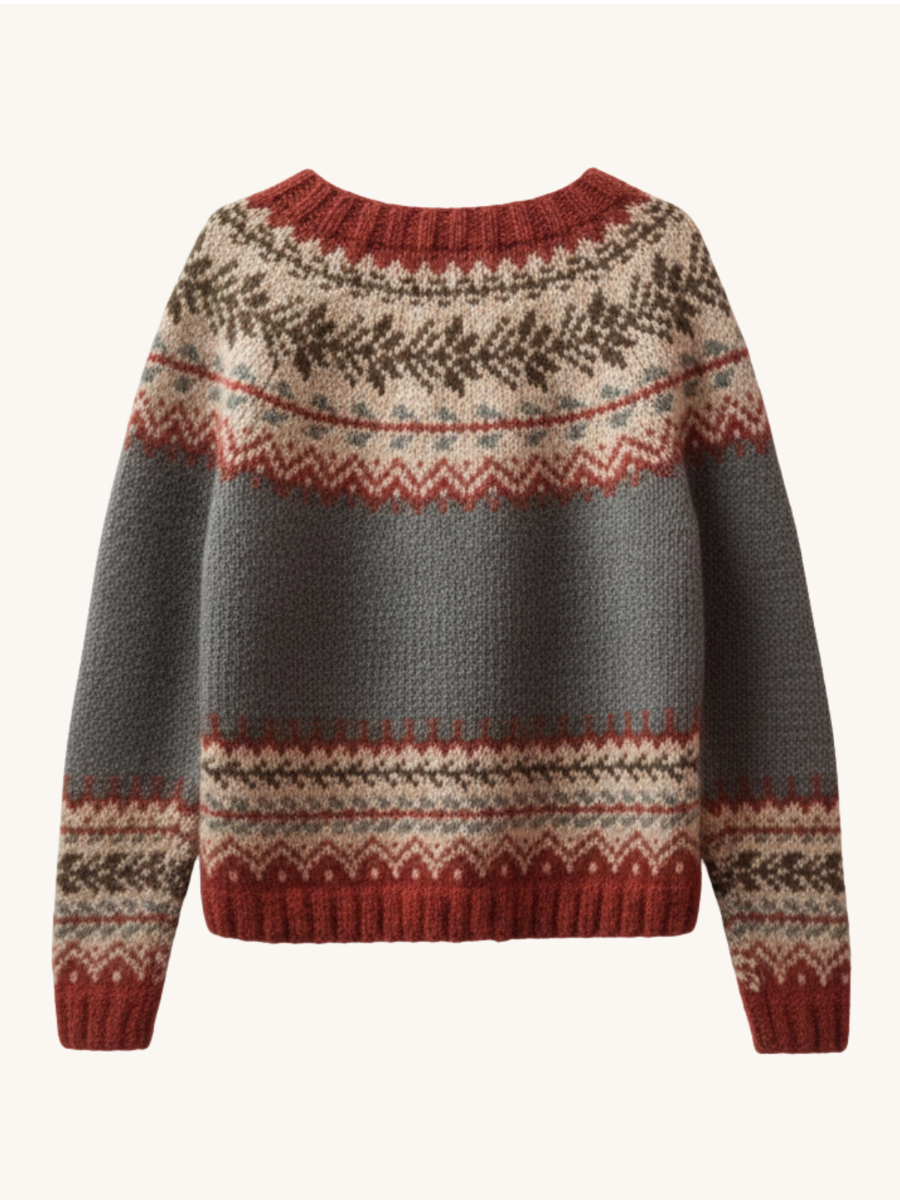 Noors Gebreid Vest | Warm, Tijdloos en Comfortabel om te Dragen