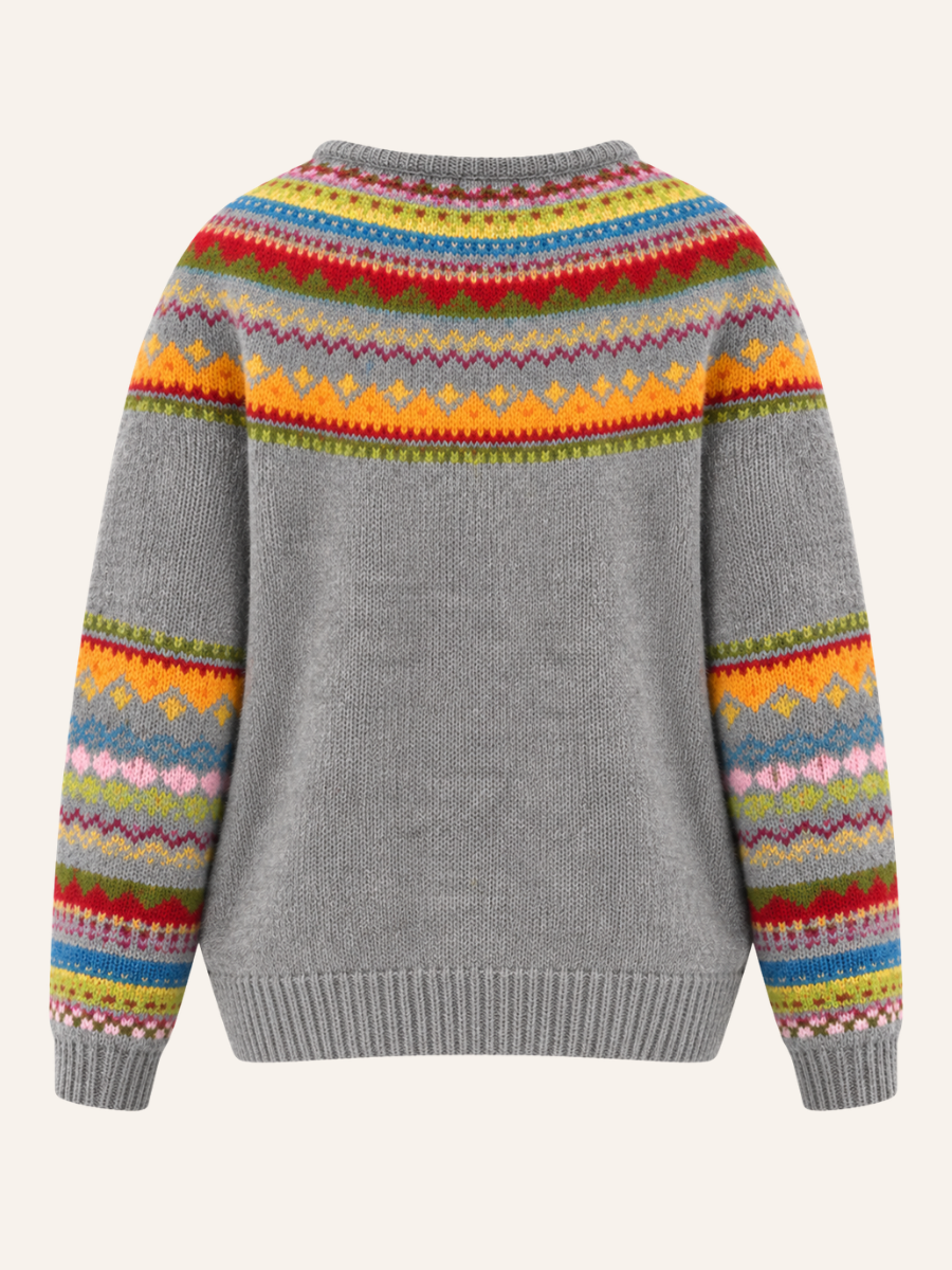 Fair Isle Heather Sweater