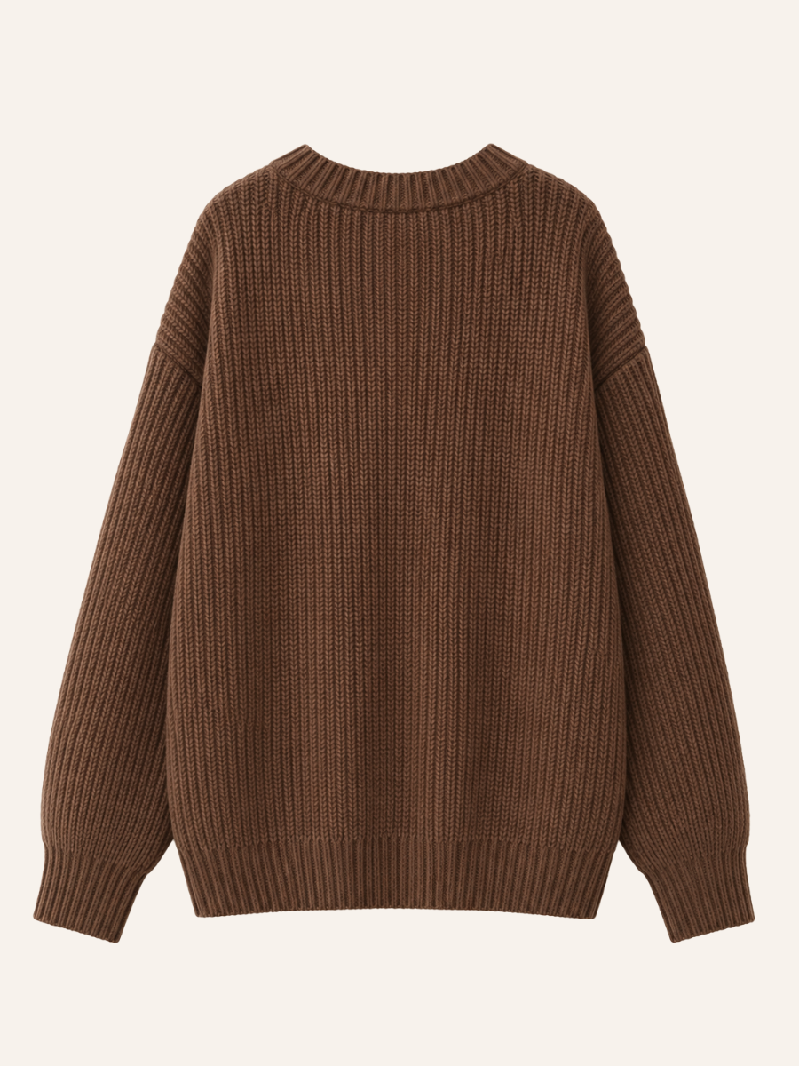 Oversized Pocket Knit Vest
