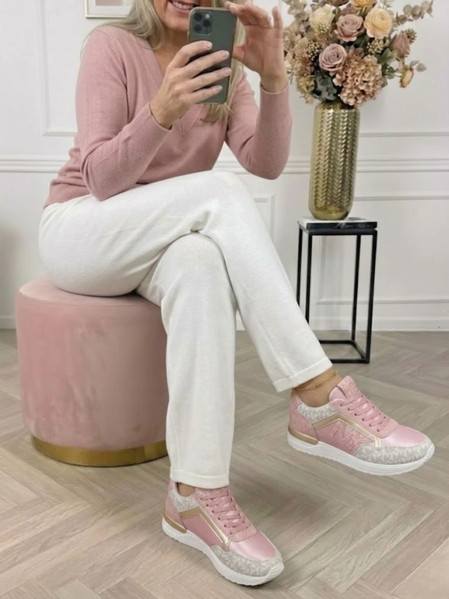 MK Pink Summer Sneaker | Licht, Stabiel & Comfortabel