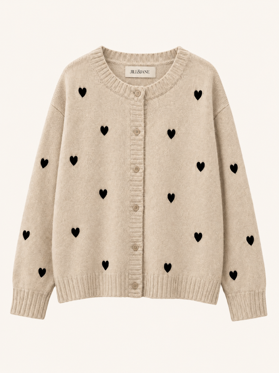 Heart Knit Vest