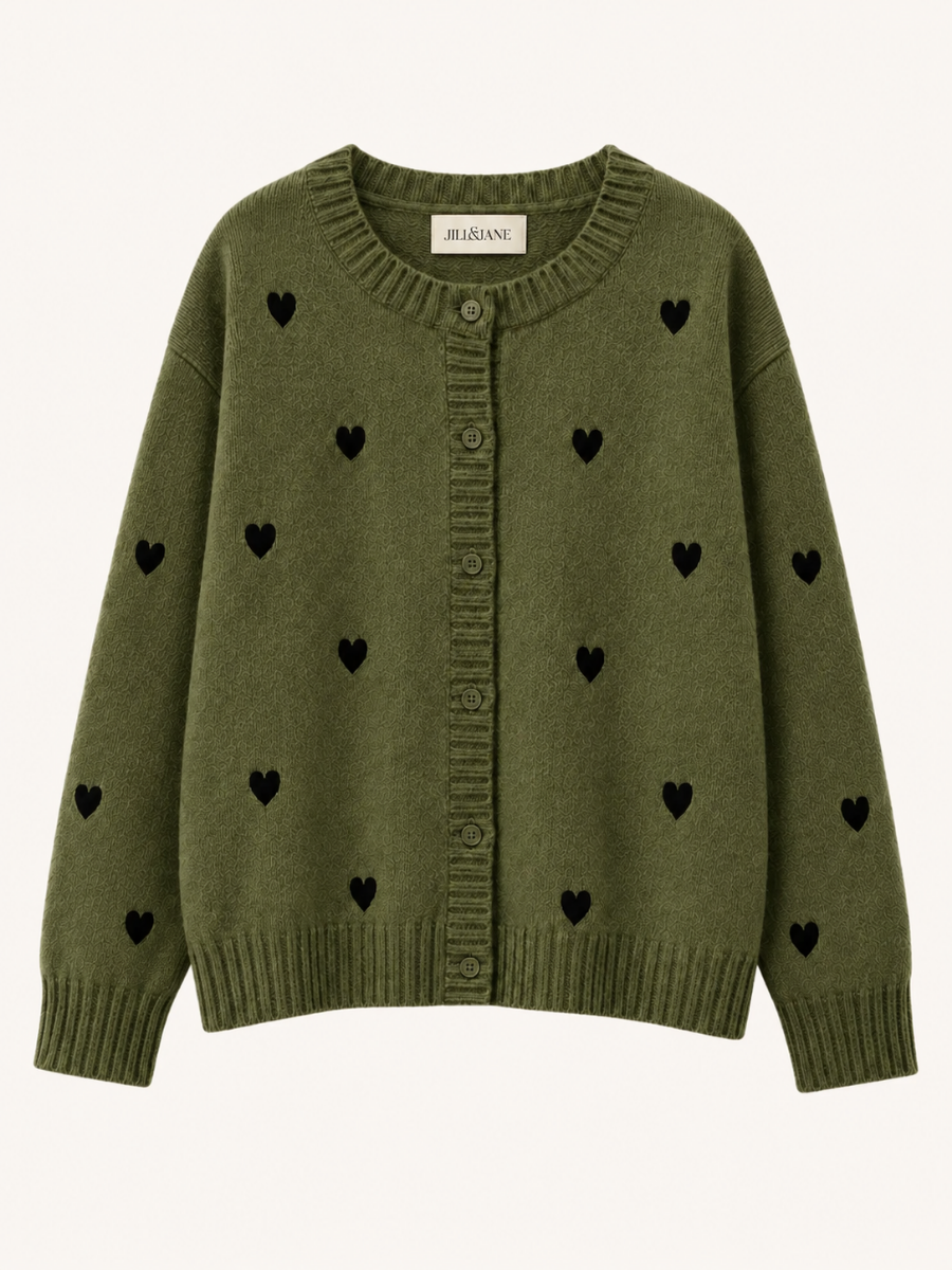 Heart Knit Vest