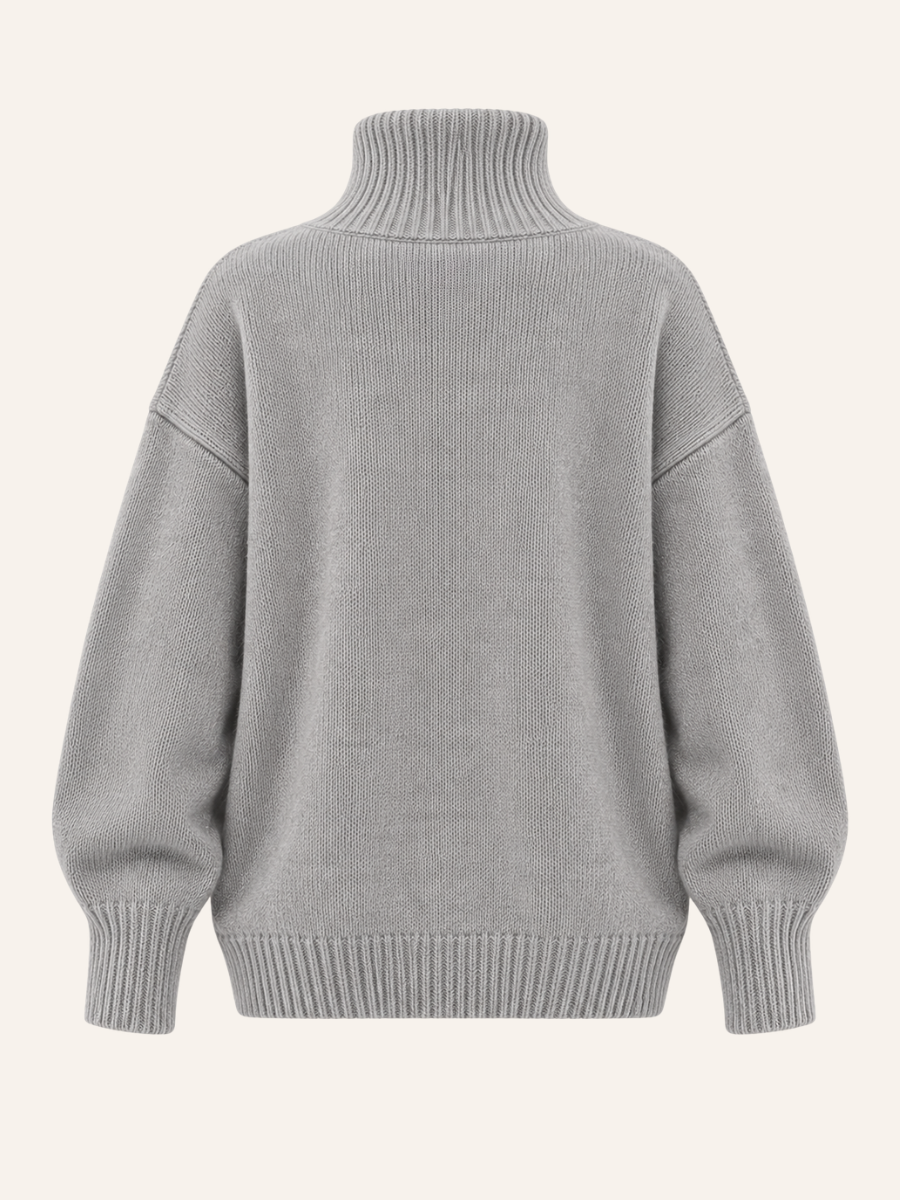 Cozy Turtleneck Knit Sweater