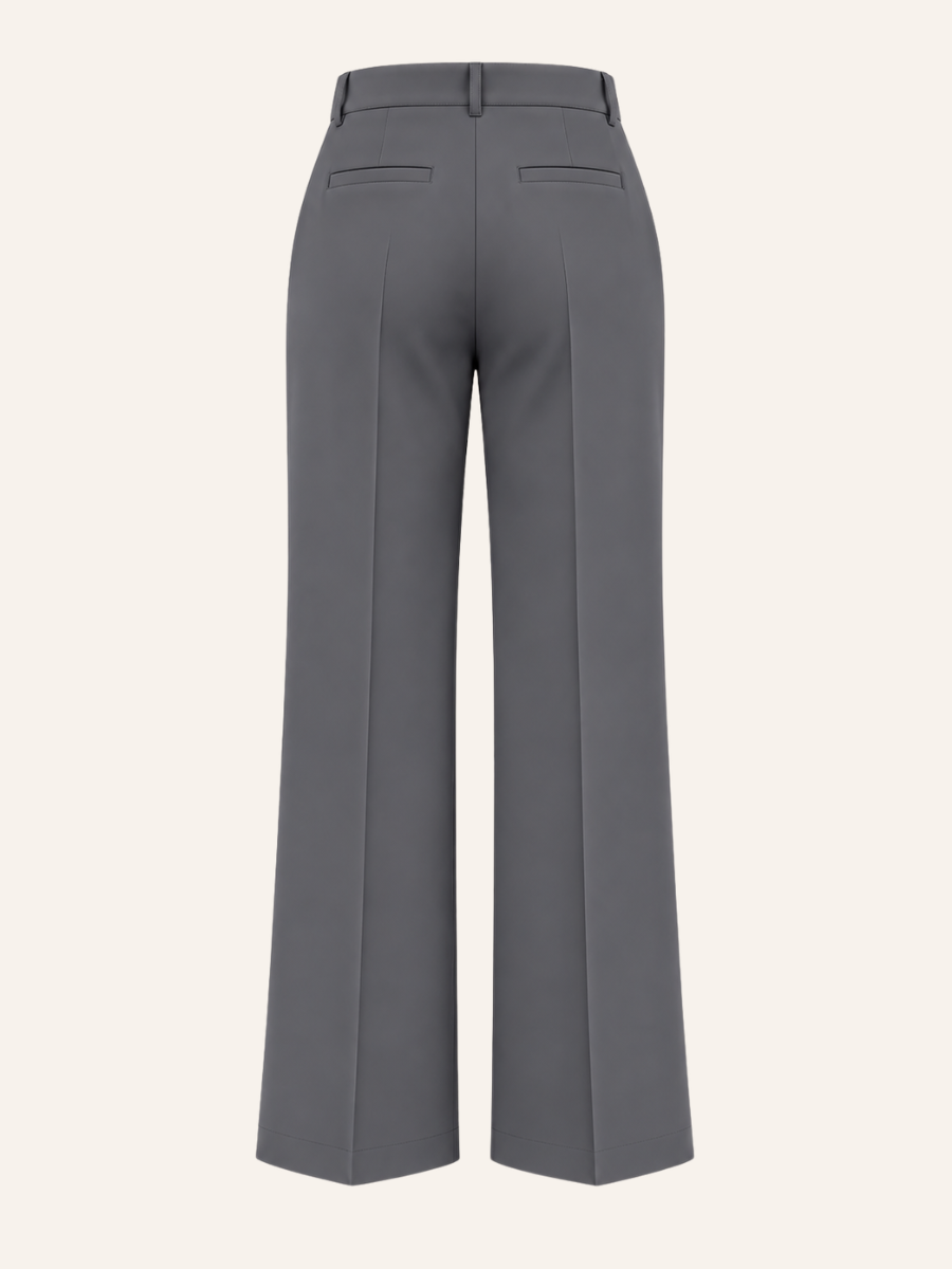 Tailored Wide-Leg Pantalon
