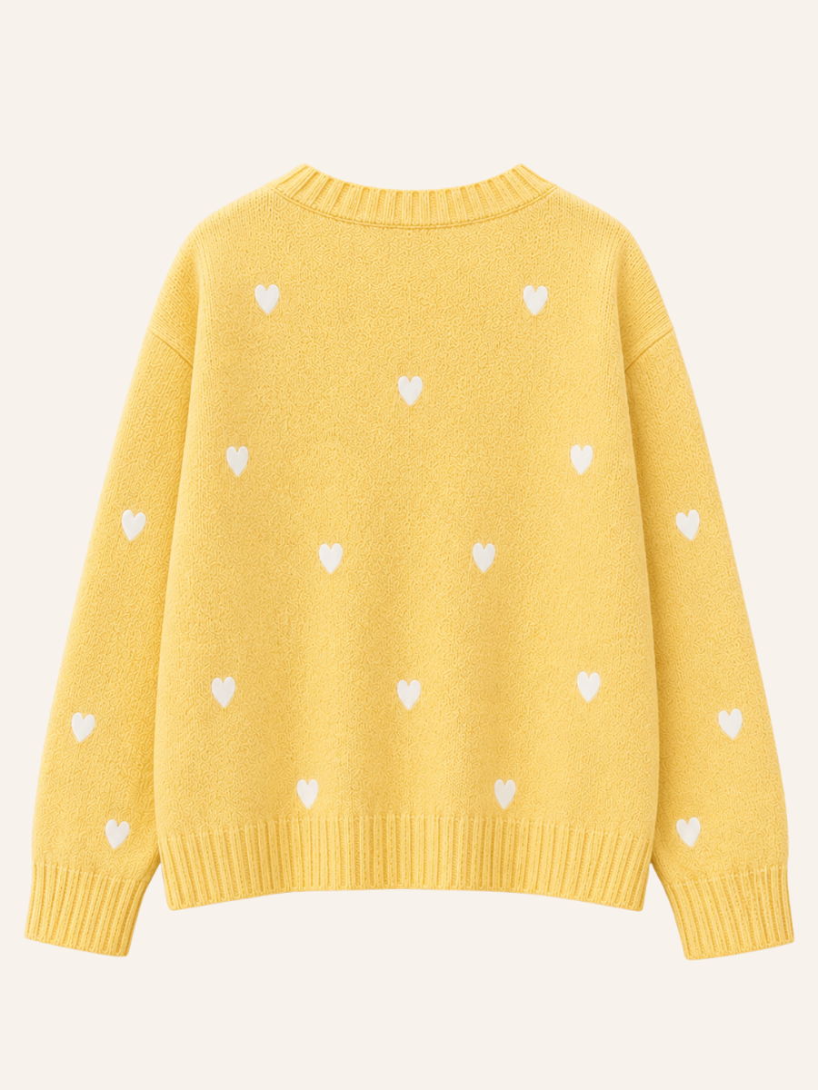 Heart Knit Vest