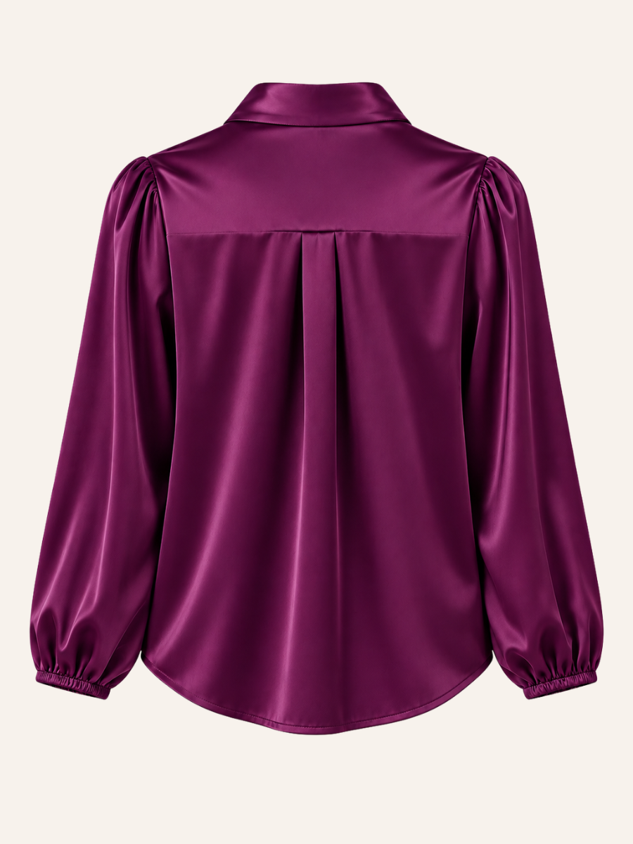 Bow-Neck Blouse
