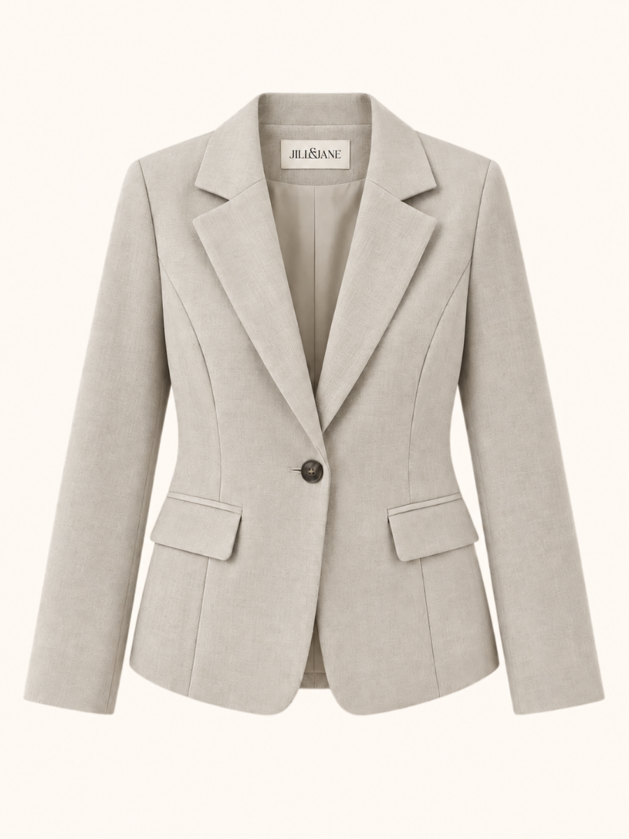 Fitted Tailored Blazer