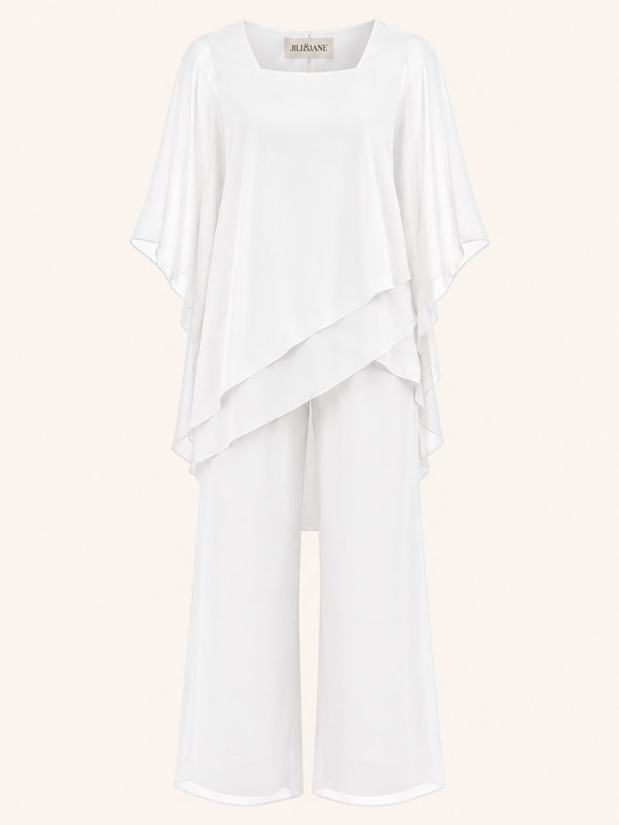 Two-Piece Layered Jurk Set