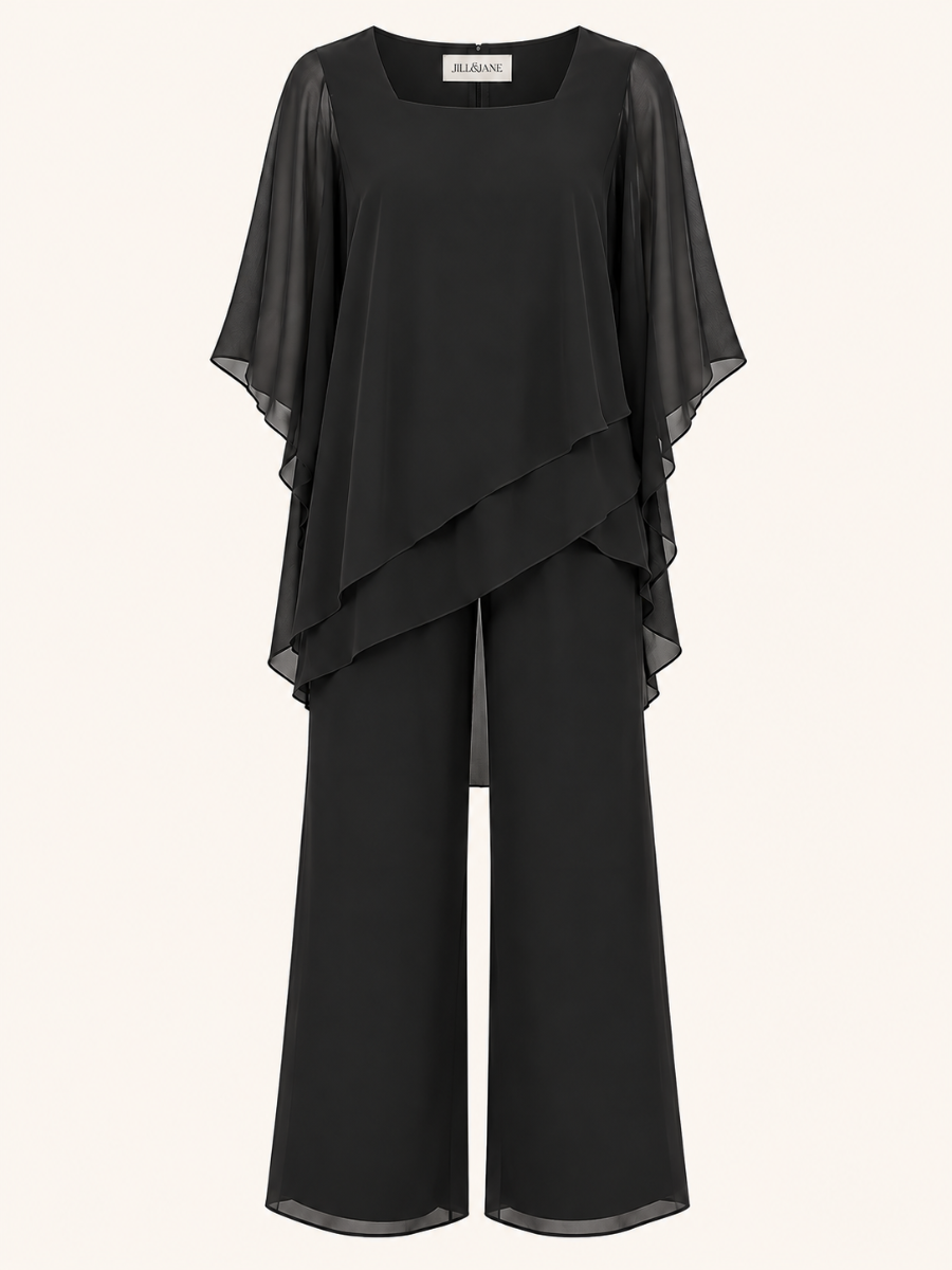Two-Piece Layered Jurk Set