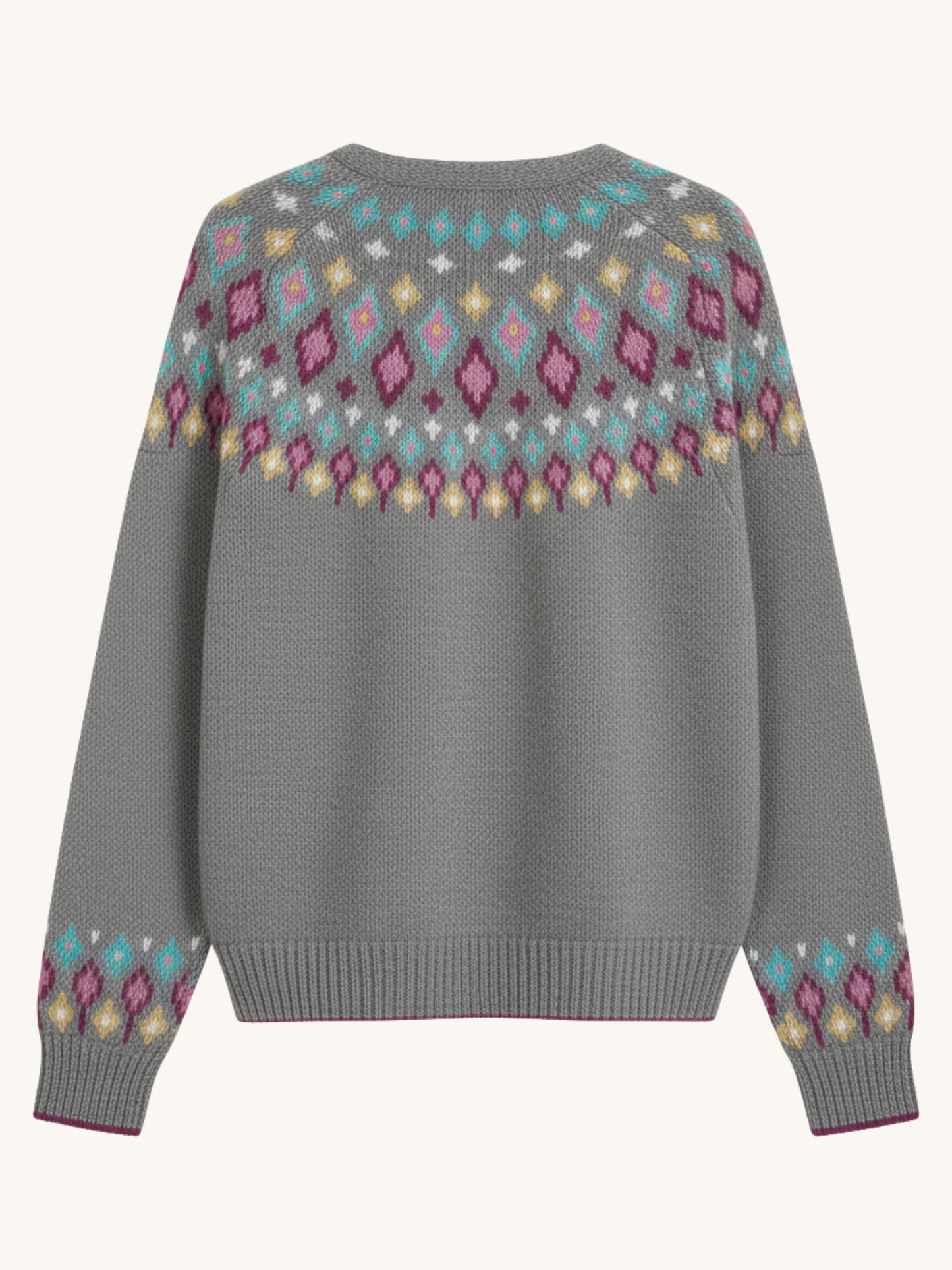 Noors Gebreid Vest | Rijke Kleuren en Tijdloze Uitstraling