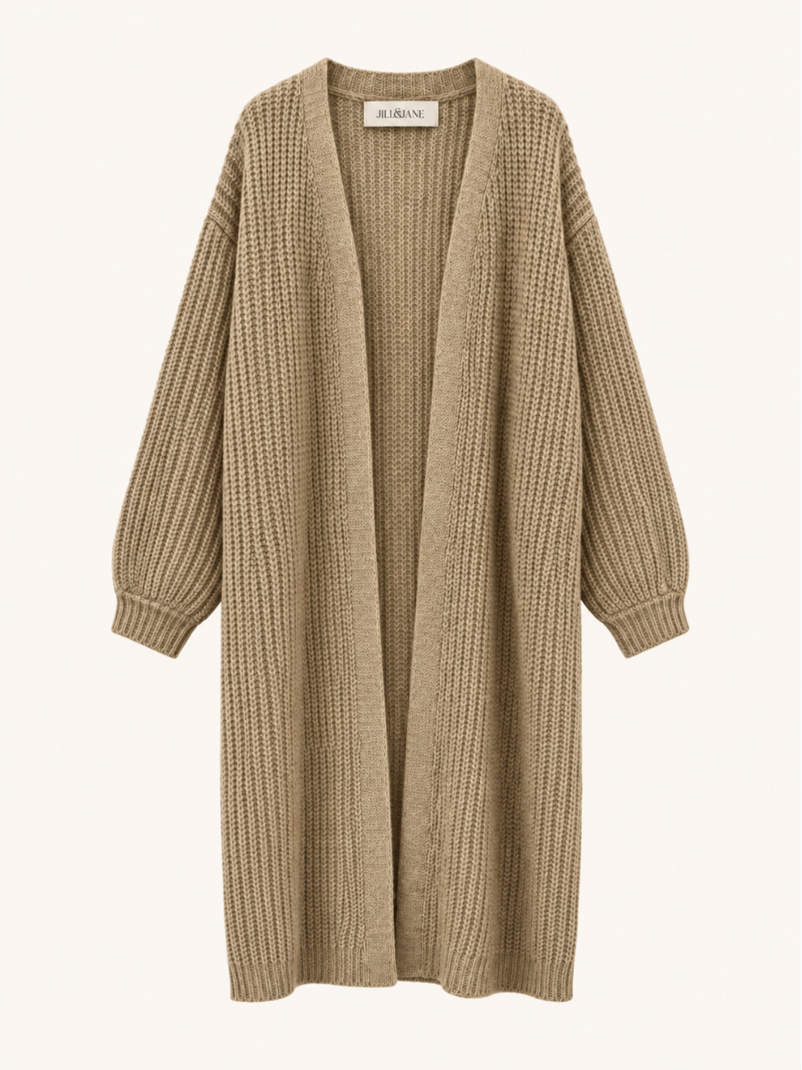 Longline Chunky Knit Vest