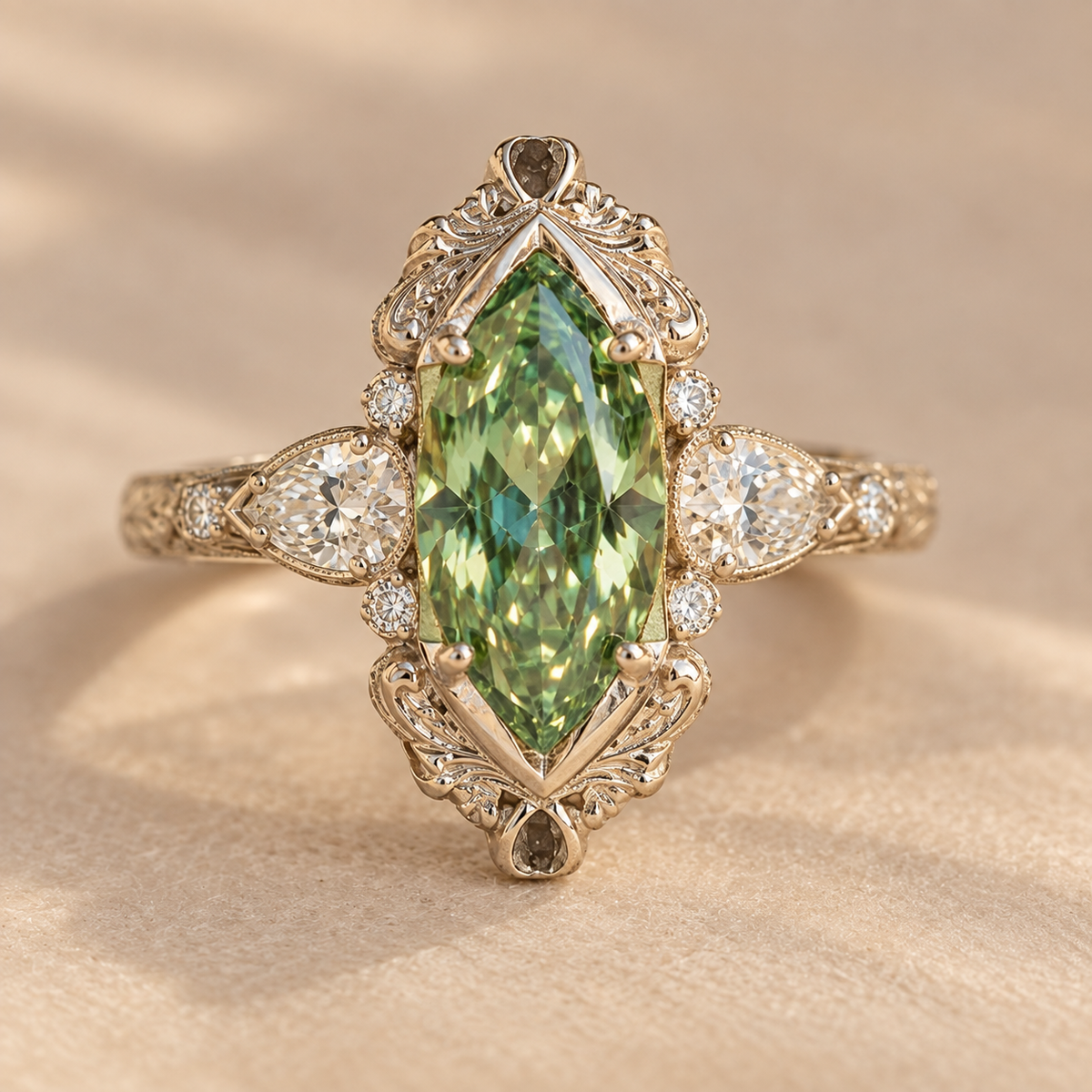 Gold-colored Ring