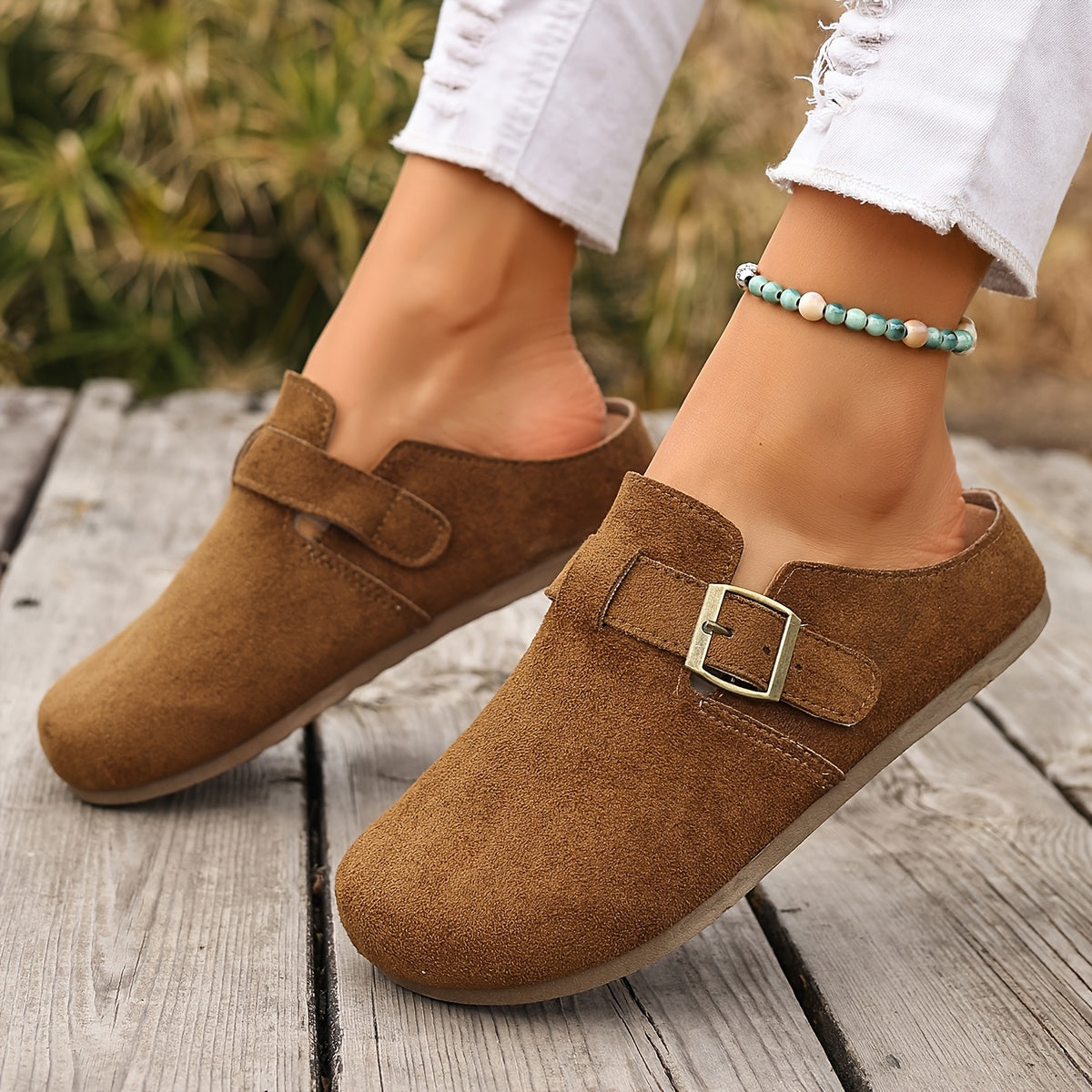 Buckle Clogs