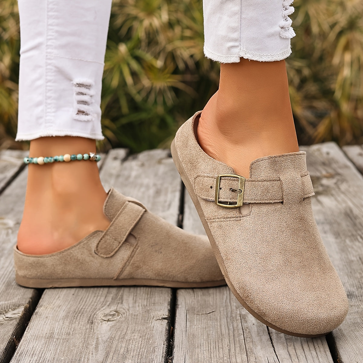 Buckle Clogs