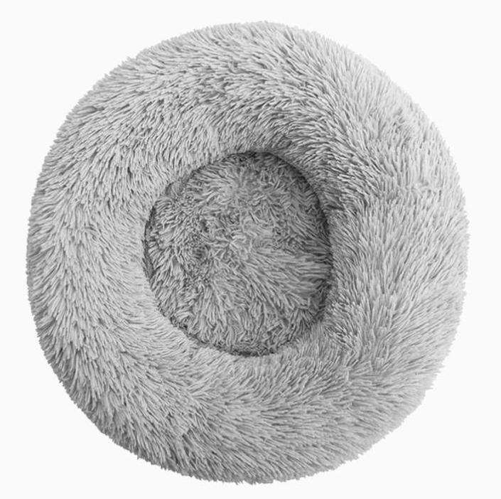 Ronde Fluffy Hondenmand