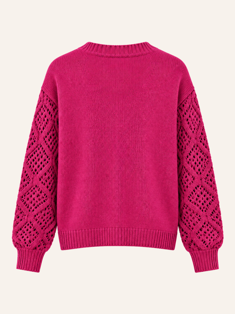 Lace Knit Sweater