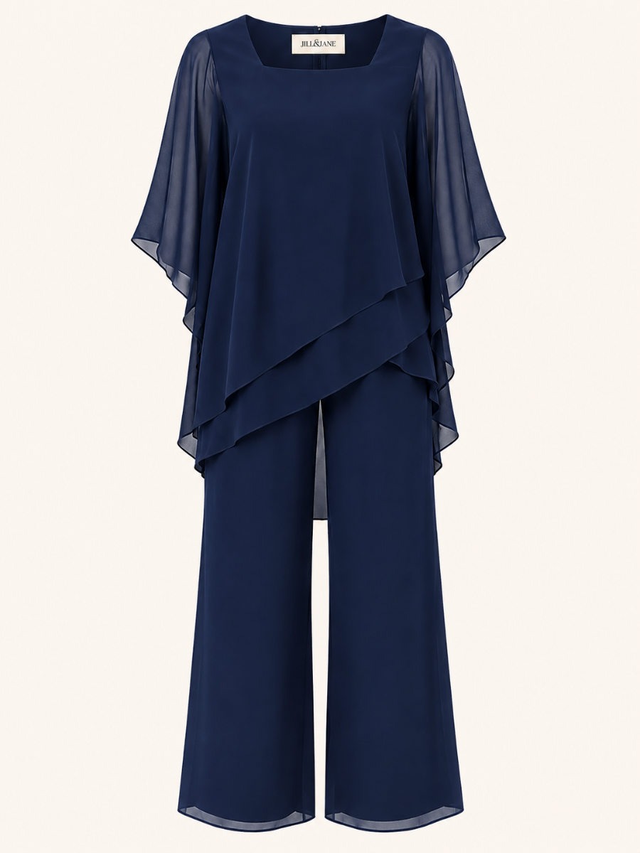 Two-Piece Layered Jurk Set