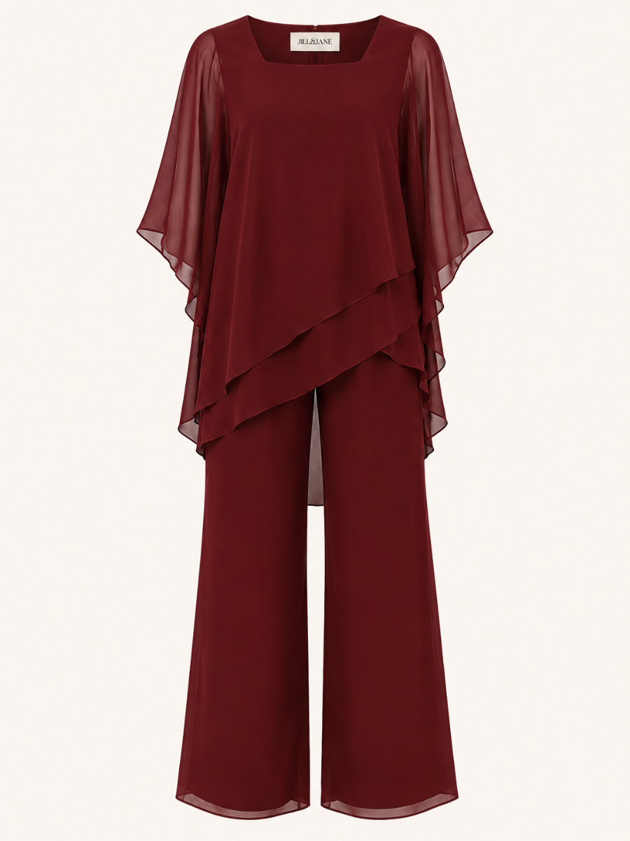 Two-Piece Layered Jurk Set