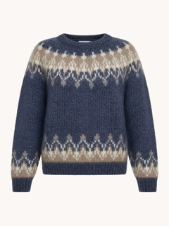 Fair Isle Knit Sweater