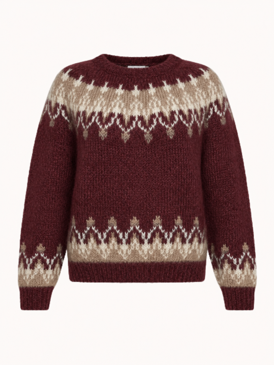 Fair Isle Knit Sweater