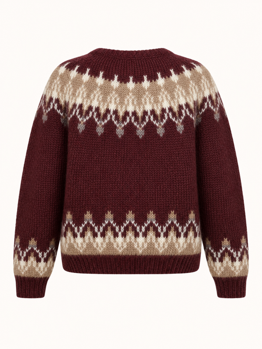 Fair Isle Knit Sweater