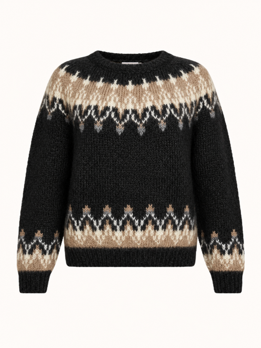 Fair Isle Knit Sweater