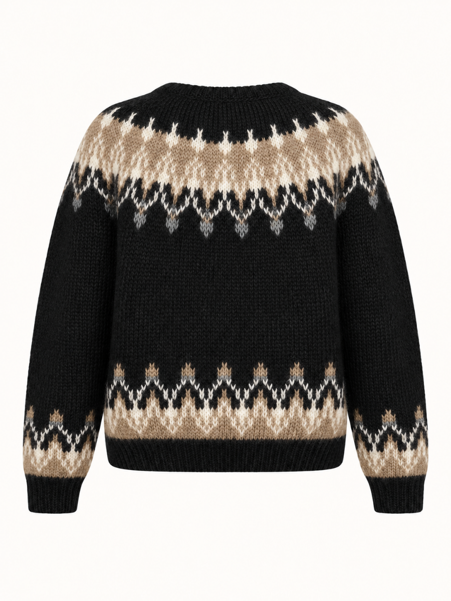 Fair Isle Knit Sweater