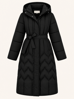 Belted Quilted Pufferjas
