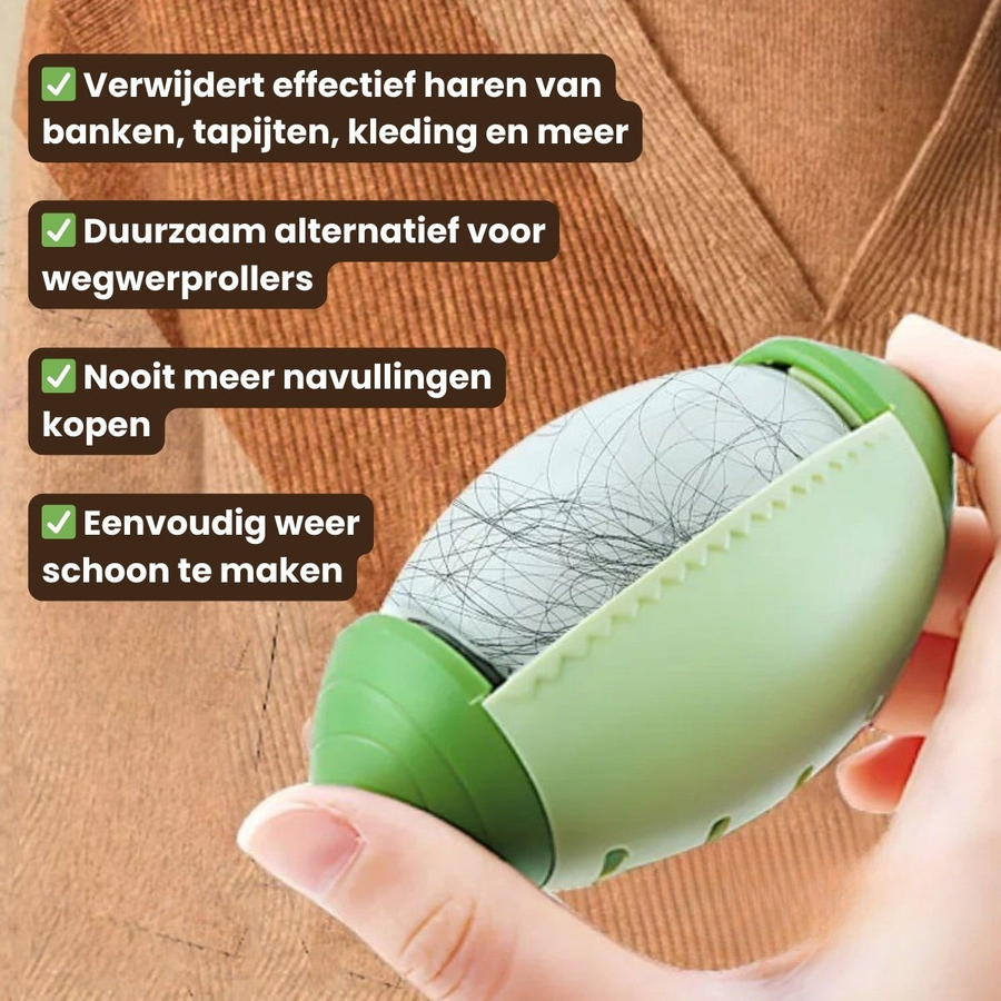 FurSwipe - Herbruikbare Pluizenroller voor Huisdierharen