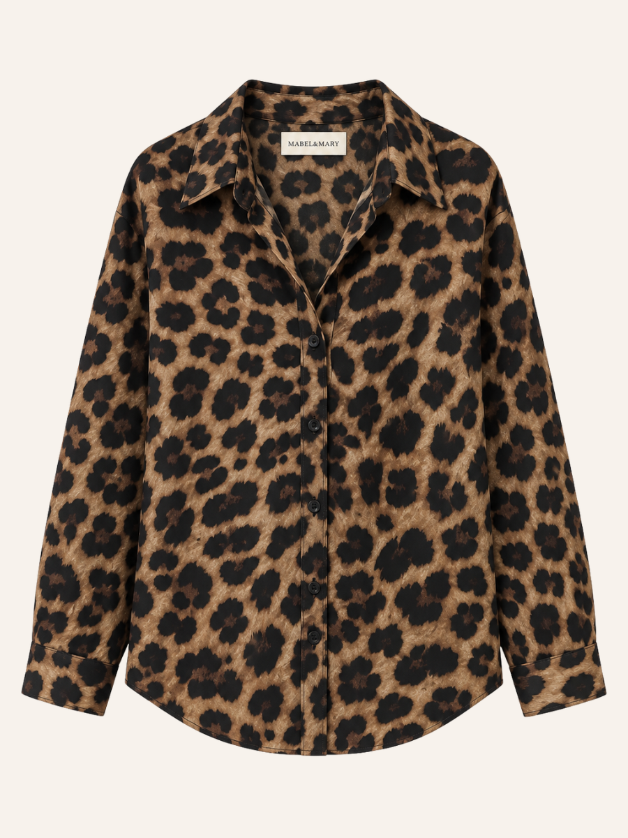Leopard Print Blouse