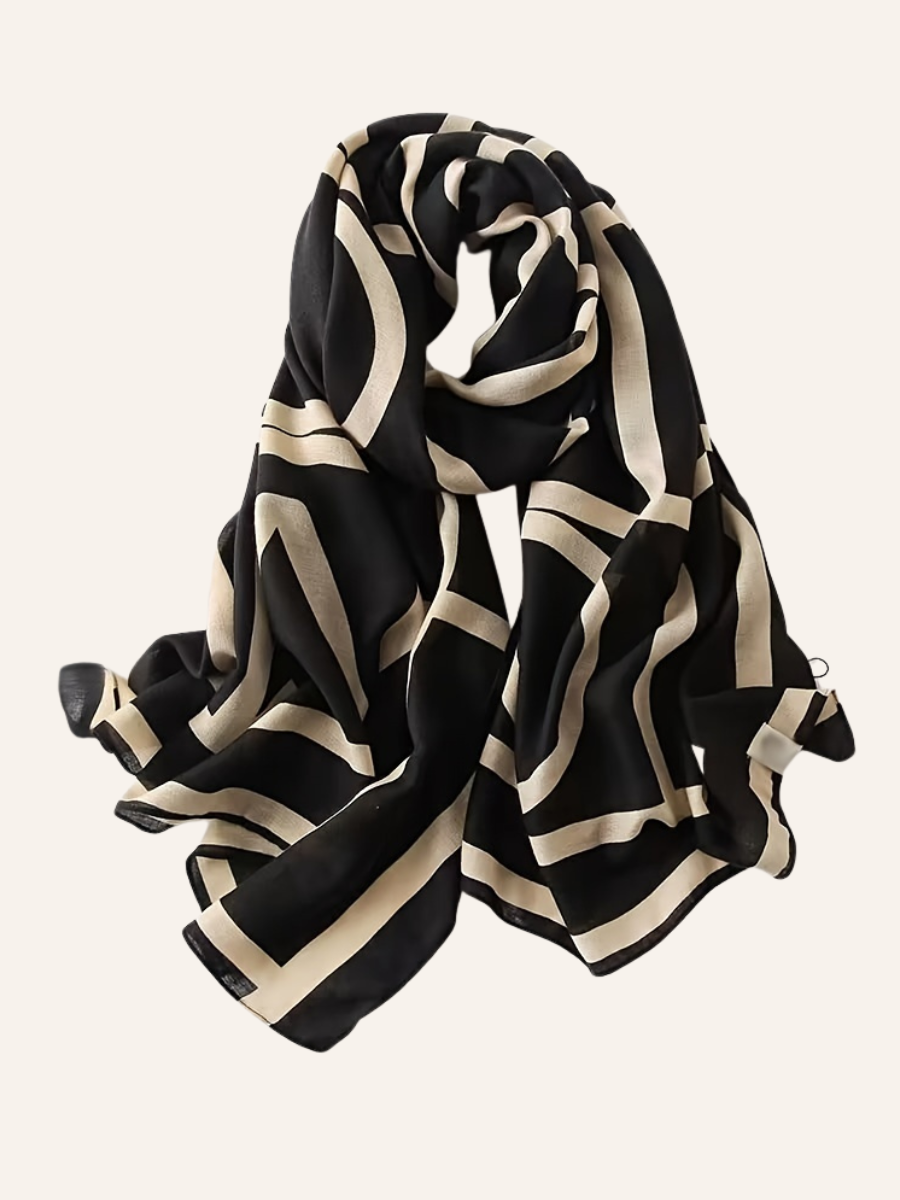 Geometric Print Sjaal