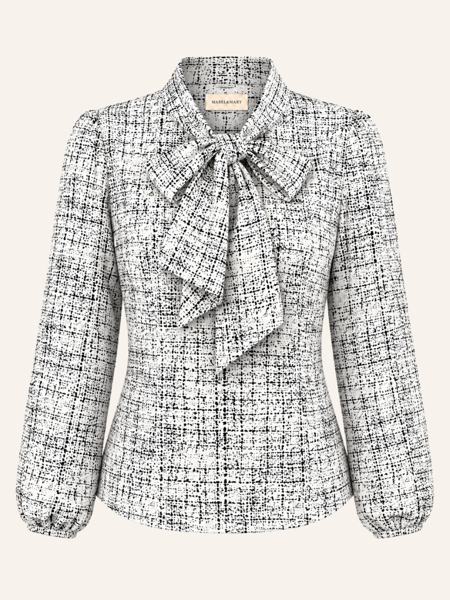 Vivienne Bow-Neck Blouse