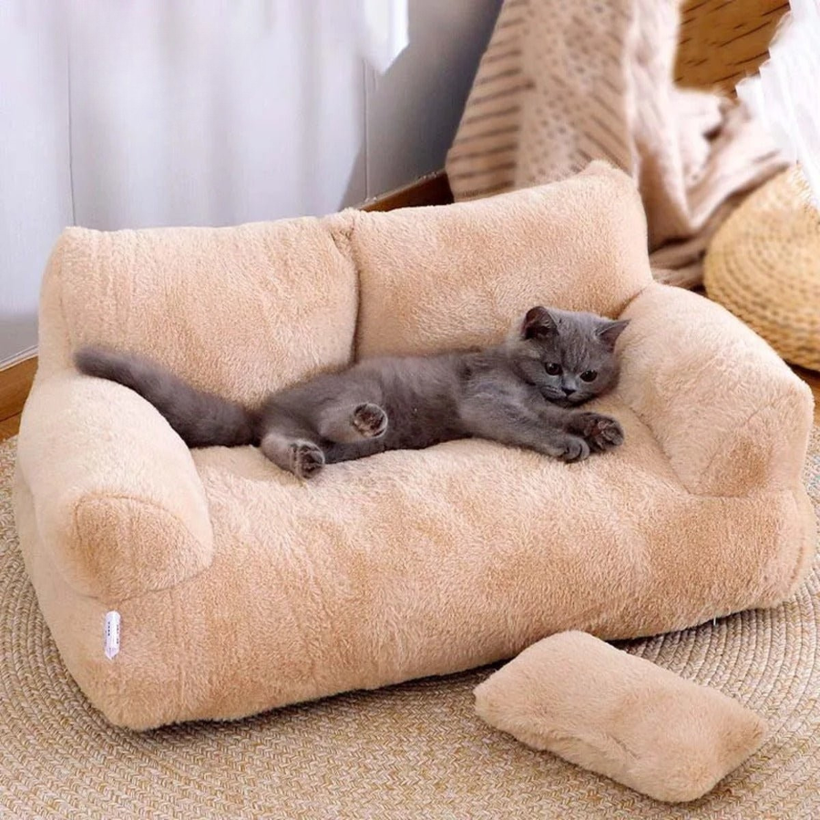 Luxe Kalmerende Sofa - Voor Katten & Kleine Honden