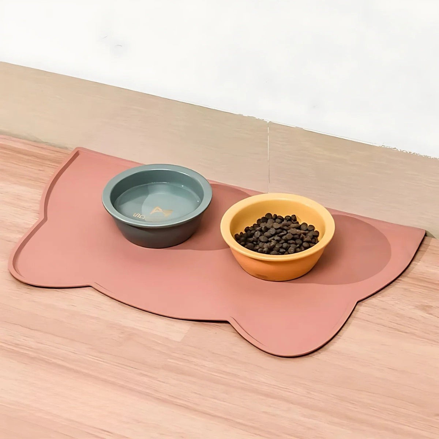 Katten Placemat - Anti-Slip & Waterafstotend voor Voer- en Drinkbak