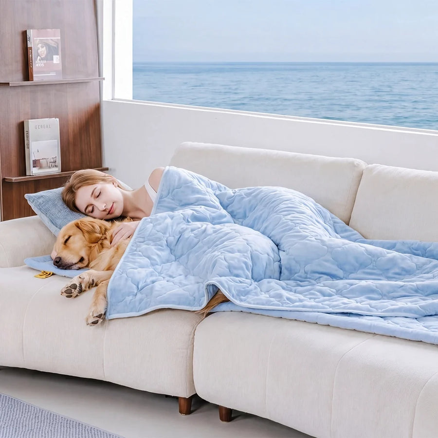 Dubbelzijdige Verkoelende Hondendeken – Chill Nest