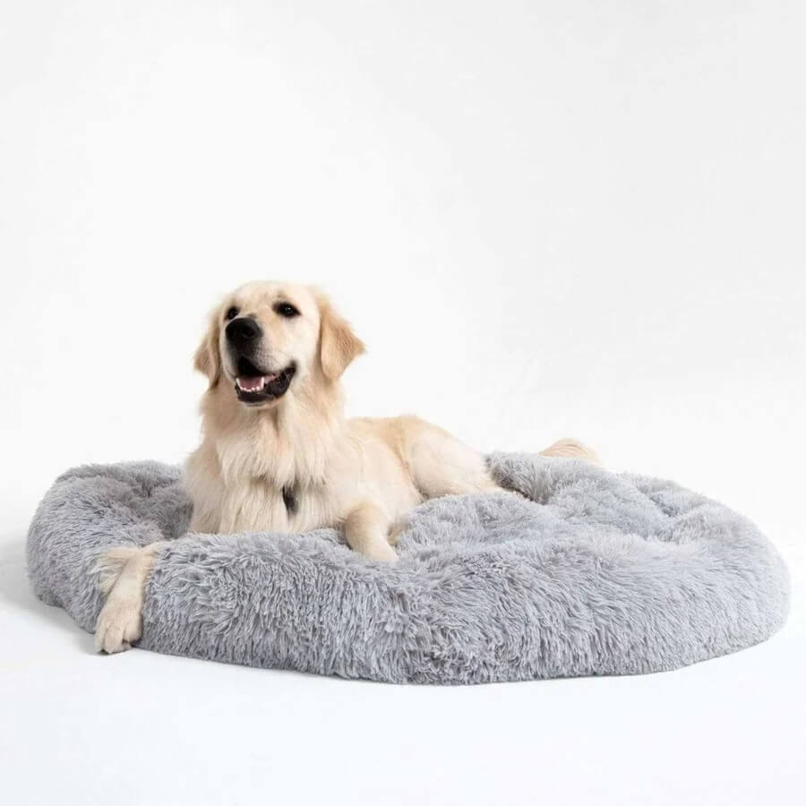 Ronde Fluffy Hondenmand