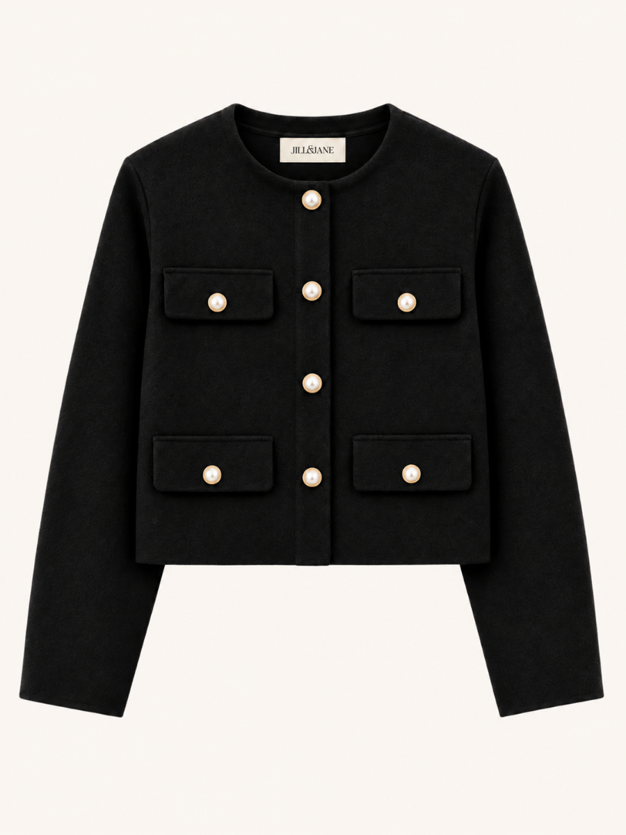 Pearl Button Pocket Overshirt