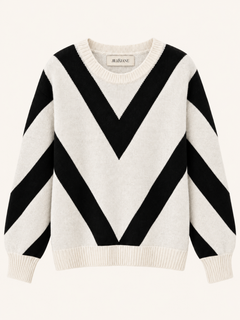 Chevron Knit Sweater