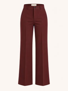 Tailored Wide-Leg Pantalon