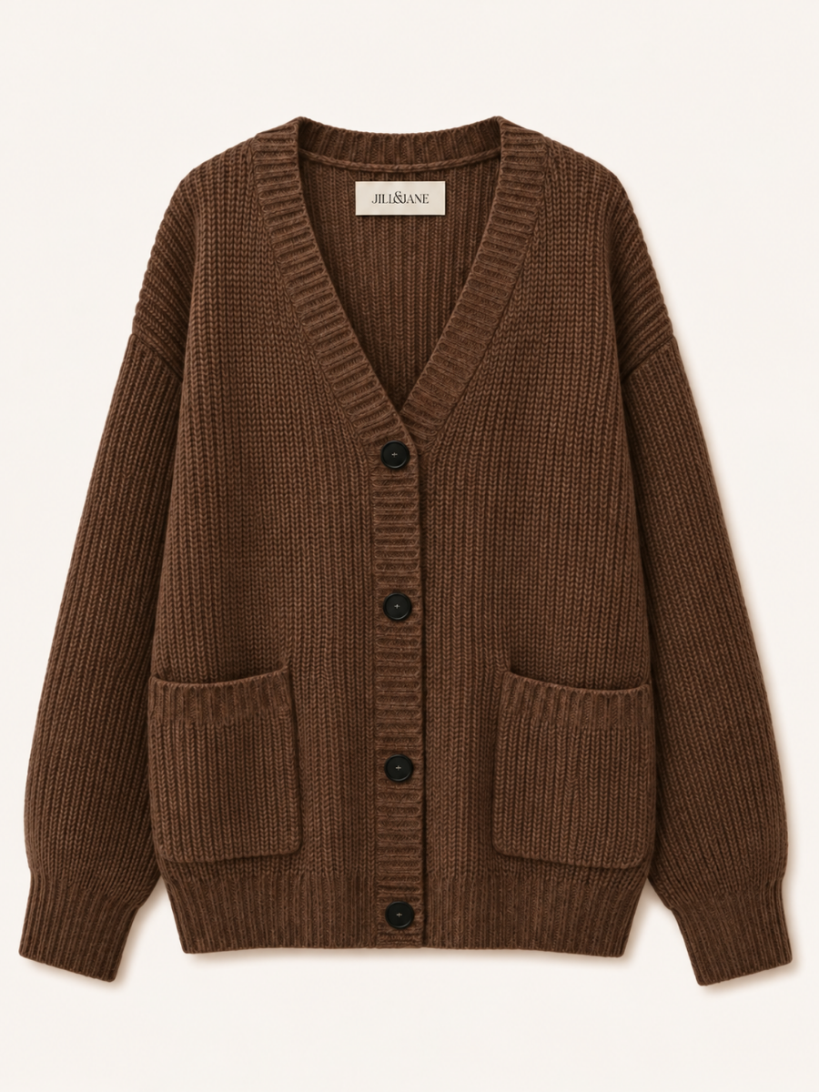 Oversized Pocket Knit Vest