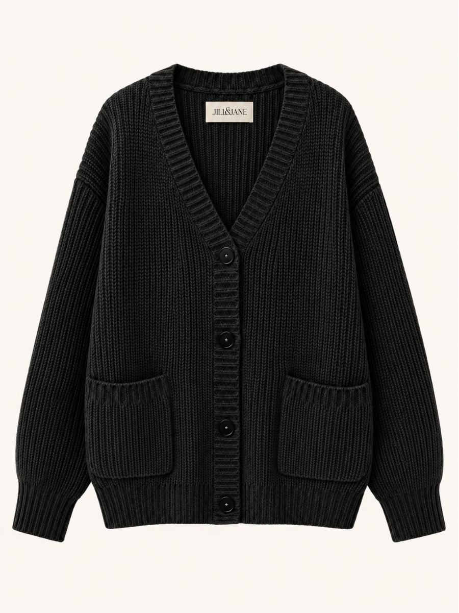 Oversized Pocket Knit Vest