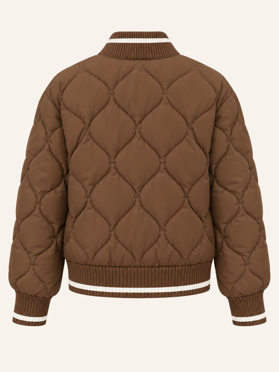 Diamond Quilted Bomberjas