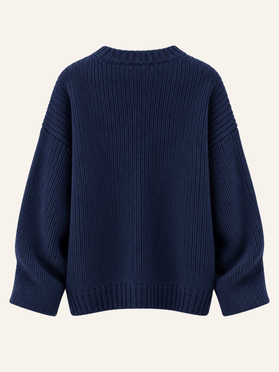 Chunky Knit Pocket Sweater