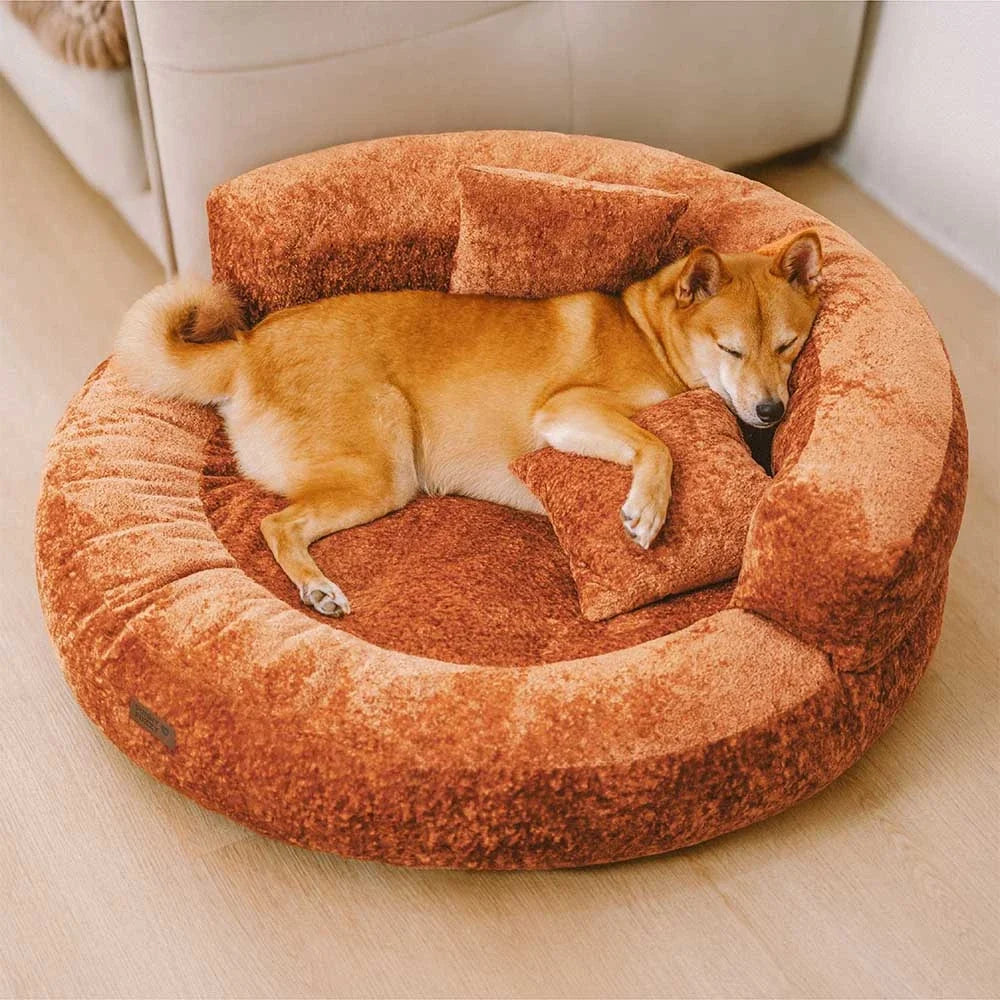 Luxe Orthopedische Donut Hondenmand – DreamNest